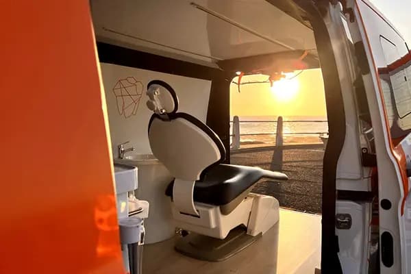 Mia mobile clinic at industrial and retail sites