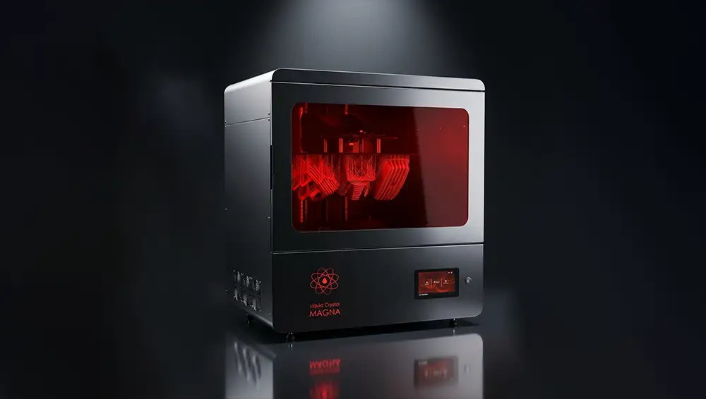 LC Magna 4K LCD dental model printing