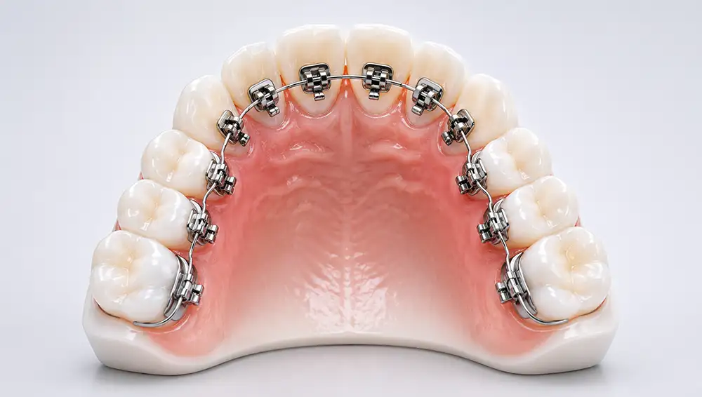 Lingual orthodontic devices, custom brackets and bonding trays at Adam Labs