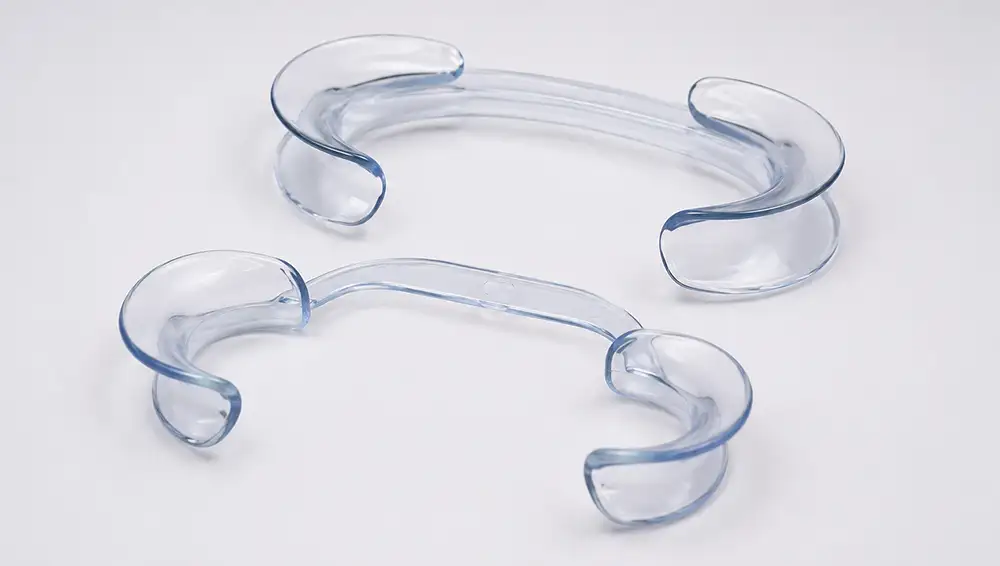 Lip and cheek bumpers, custom wire bumpers at Adam Labs